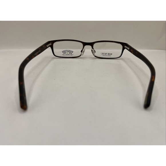 Signature Levi's Eyeglasses LS1008 BRN Designer Demo Lens Brown 52-18-145 - Picture 5 of 6